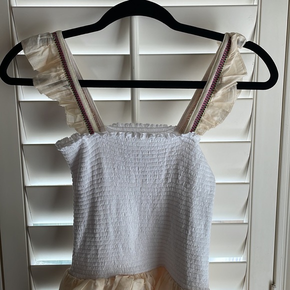 BRAND NEW Pitusa Ruffle Smocking Cotton Dress - Picture 5 of 10